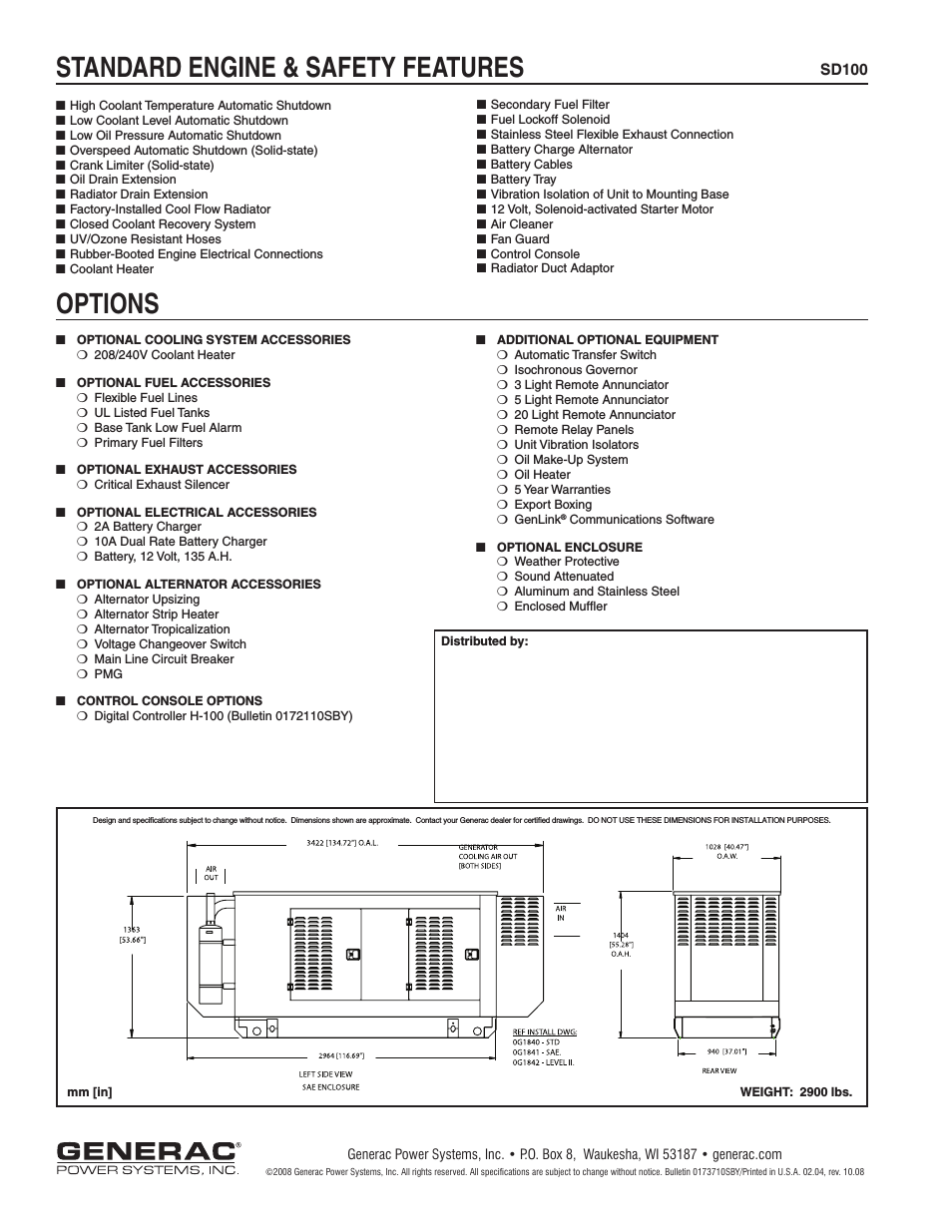 standard c510a user manual